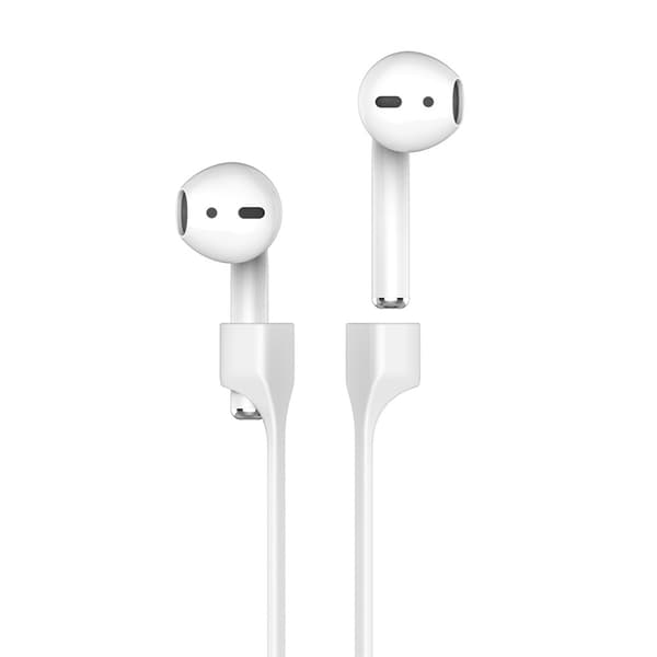 AHASTYLE AirPods Strap Halsrem Silikon Vit