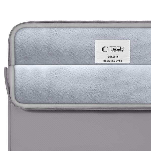 Tech-Protect Laptop Fodral 13-14" Sleeve Crayon Grey