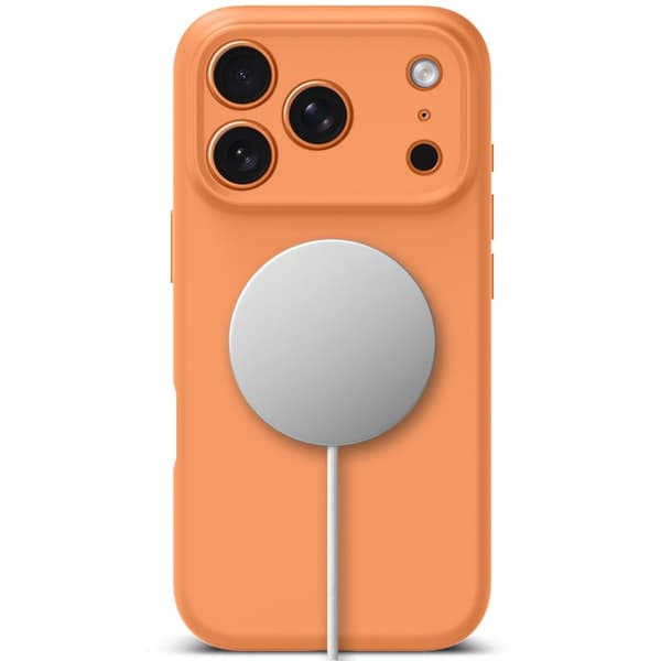 Tech-Protect iPhone 17 Pro Max Skal MagSafe Silicone Cosmic Orange