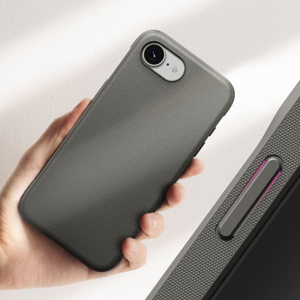 Ringke iPhone 17e / 16e Skal Onyx Grå