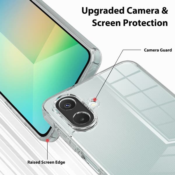 Samsung Galaxy A07 Skal Shockproof Transparent