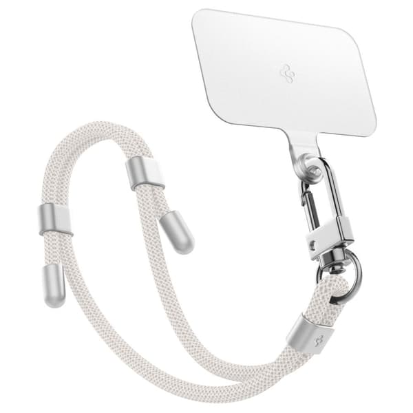 Spigen Mobilsnöre / Handledsrem Strap Set Pearl White