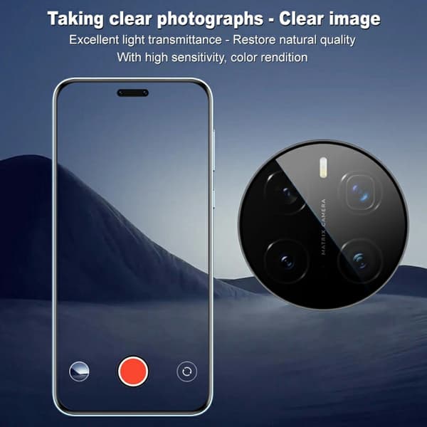 IMAK Honor Magic7 Pro Linsskydd Härdat Glas Transparent