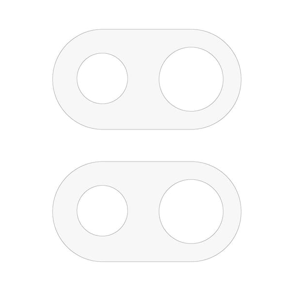 Google Pixel 10a 2-PACK Linsskydd Härdat Glas Transparent