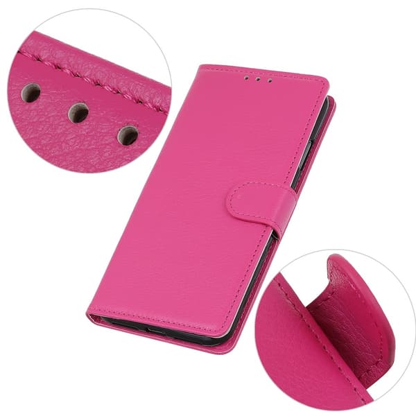 Motorola One Action Plånboksfodral - Rosa