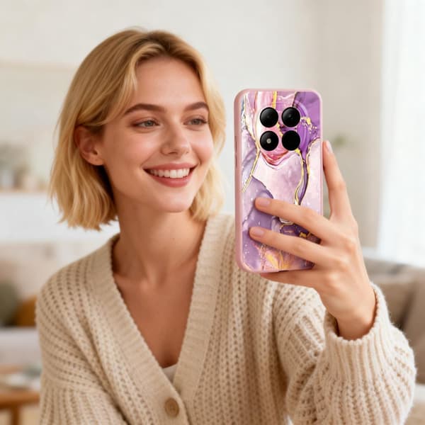 Tech-Protect Xiaomi Redmi Note 15 Pro 5G Skal Icon Marble