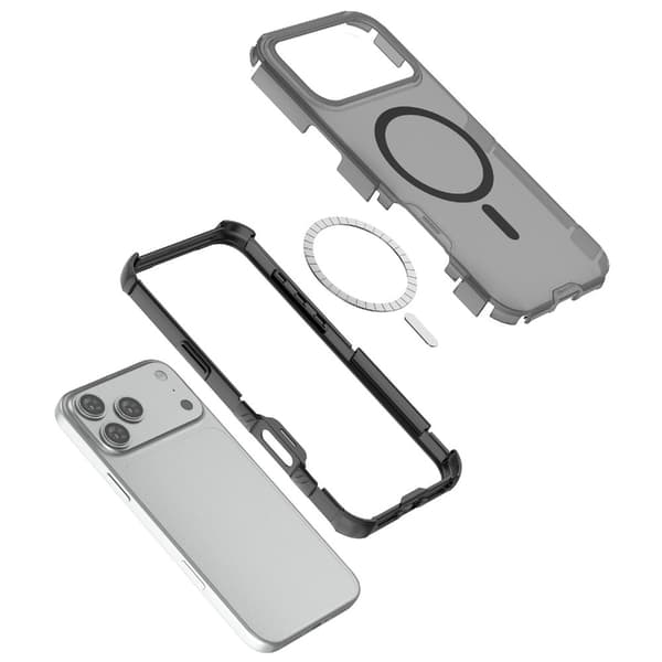 iPhone 17 Pro Max Skal MagSafe Shockproof Hybrid Blå