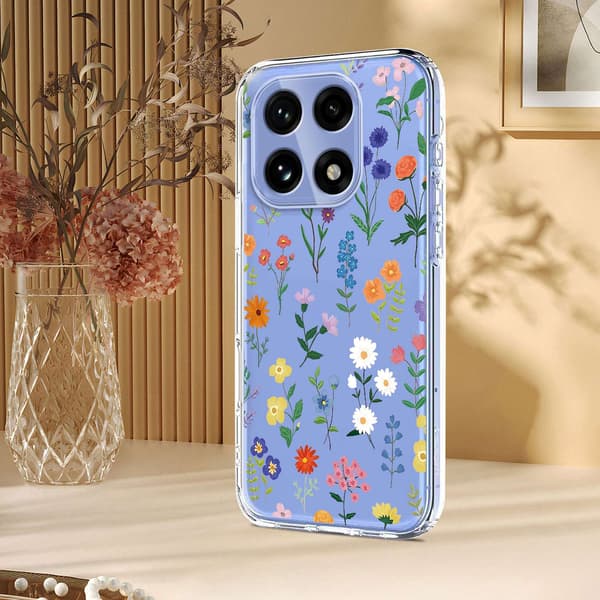 OnePlus 15 Skal TPU Med Tryck Blommor