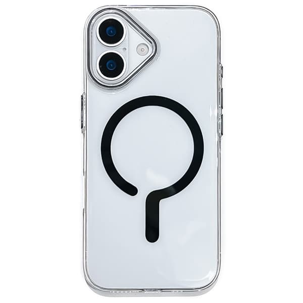 iPhone 17 Skal MagSafe Transparent / Svart