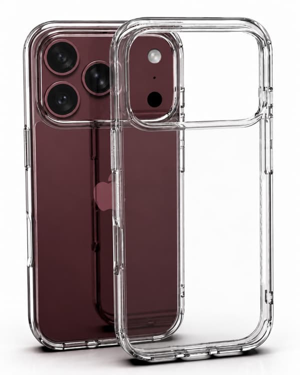 iPhone 18 Pro Max Genomskinligt mobilskal
