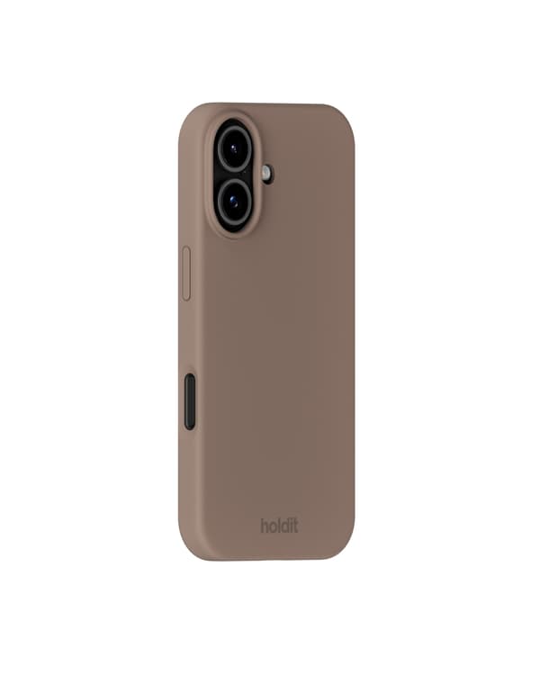 holdit iPhone 17 Mobilskal Silikon Mocha Brown