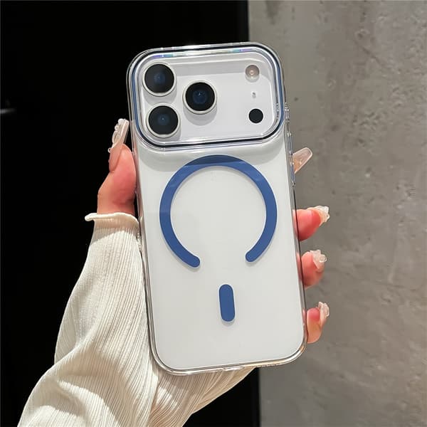 iPhone 17 Pro Skal MagSafe Transparent / Blå