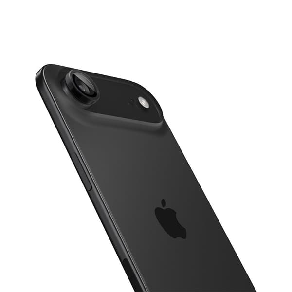 Spigen iPhone Air 2-PACK Linsskydd GLAS.tR "Ez Fit" Svart