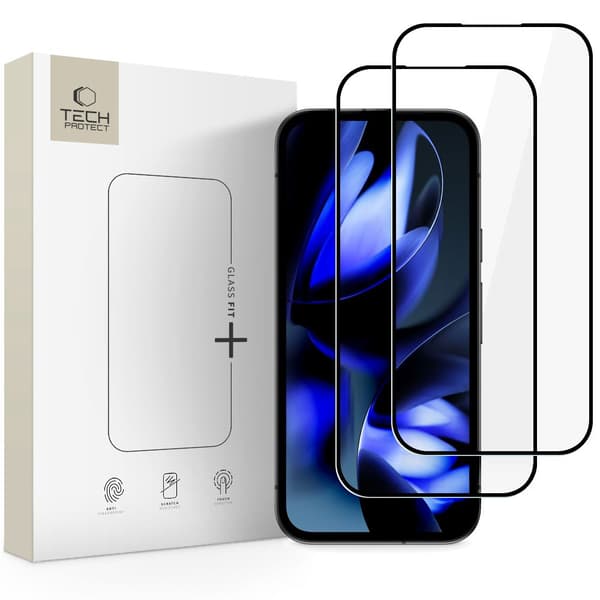 Tech-Protect Google Pixel 10a/9a 2-PACK Skärmskydd GlassFit+