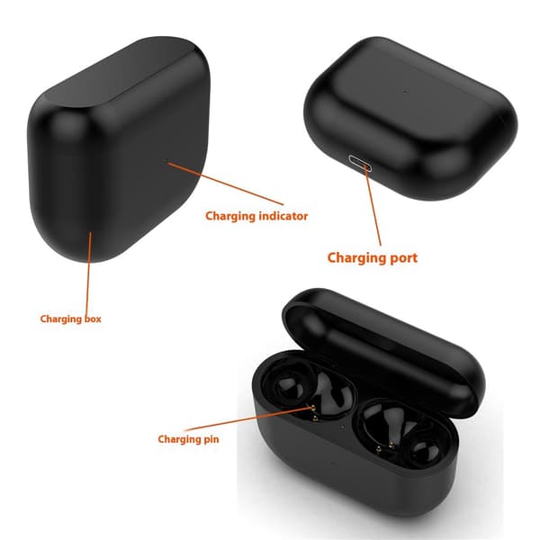 Jabra Elite 8 / 8 Active Laddningsfodral Svart