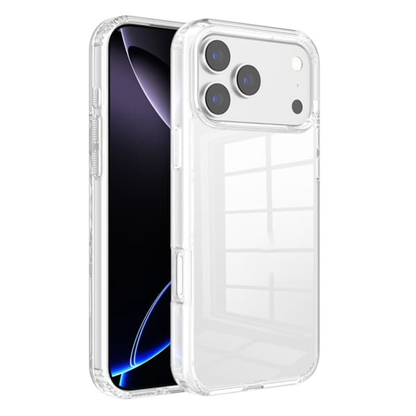 iPhone 17 Pro Skal Hybrid Transparent