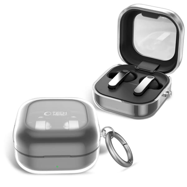 Tech-Protect Galaxy Buds 4 / 4 Pro Skal FlexAir Transparent