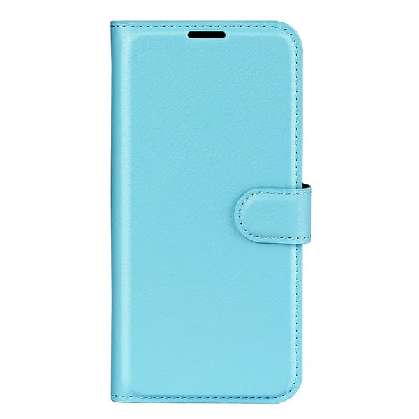 Xiaomi 15T Fodral Litchi Läder Blå