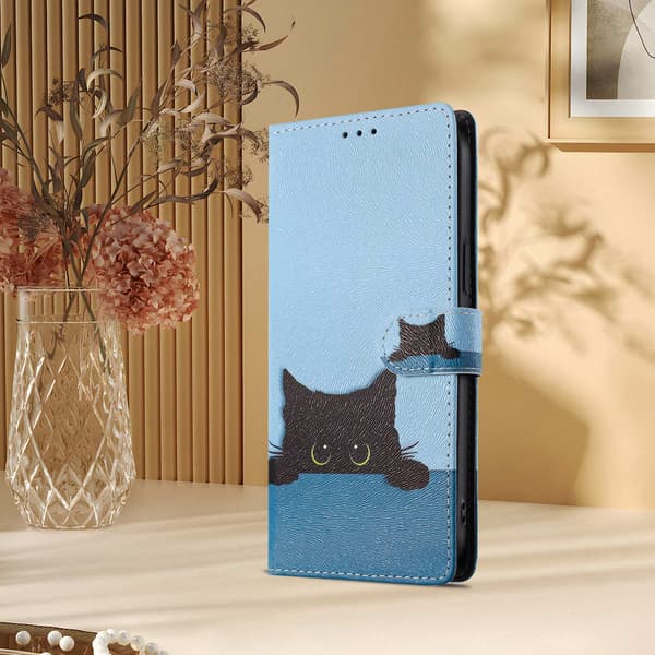 Honor 400 Lite Fodral Med Tryck Katt
