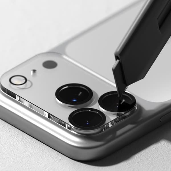 Ringke iPhone 17 Pro Max 2-PACK Linsskydd Svart