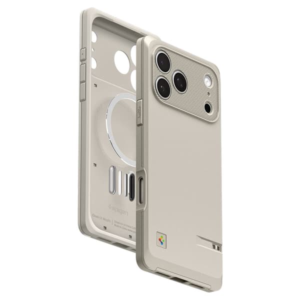 Spigen iPhone 17 Pro Skal MagSafe Classic LS Stone
