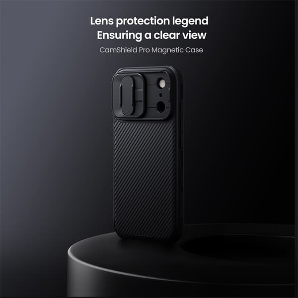 NILLKIN iPhone 17 Pro Skal MagSafe CamShield Pro Svart
