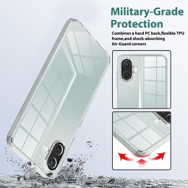 Samsung Galaxy A07 Skal Shockproof Transparent