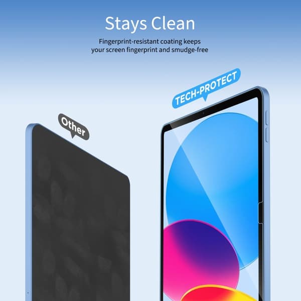 Tech-Protect Galaxy Tab S10 FE Plus 2-PACK Skärmskydd GlassFit+