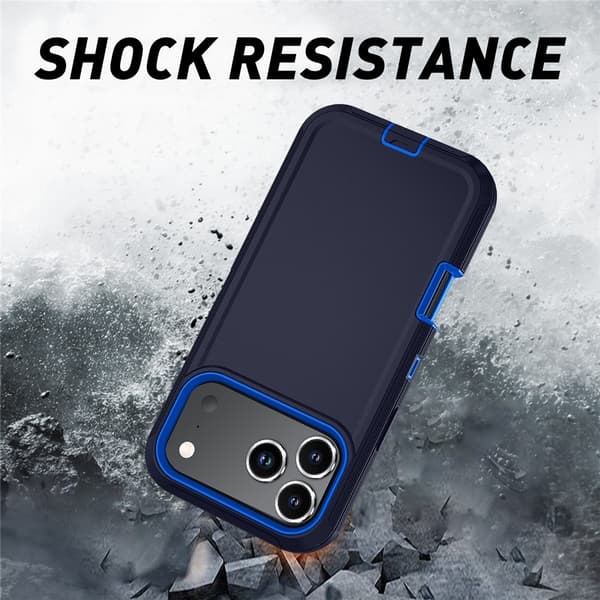 iPhone 17 Pro Skal Extreme Shockproof Hybrid Blå