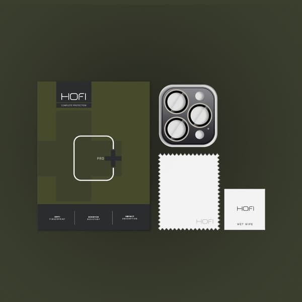 HOFI iPhone 16 Pro / 16 Pro Max Linsskydd CamRing Pro+