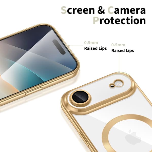 Tech-Protect iPhone Air Skal MagSafe MagFlex Shiny Gold