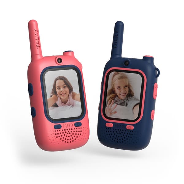 MOB Walkie Talkie Video Talky Cutie Blå och Rosa