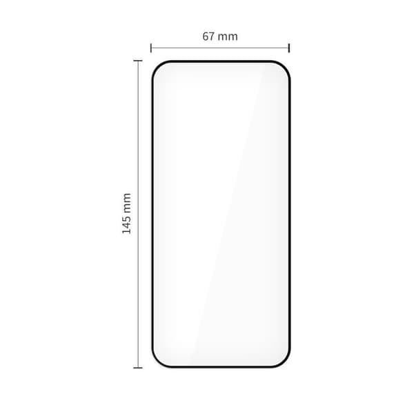 Tech-Protect iPhone 16 Pro 2-PACK Skärmskydd QuickSet+ Härdat Glas