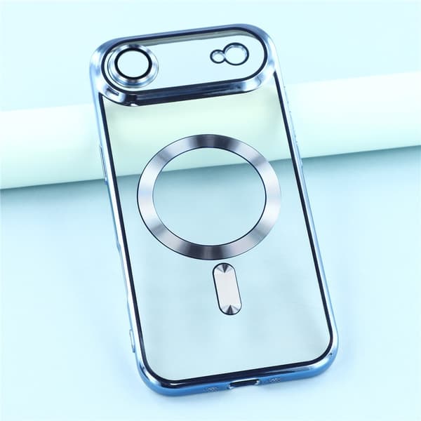 iPhone Air Skal MagSafe Electroplated TPU Blå