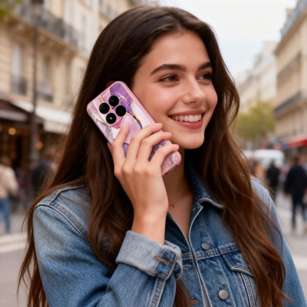 Tech-Protect Xiaomi Redmi Note 15 Pro 5G Skal Icon Marble