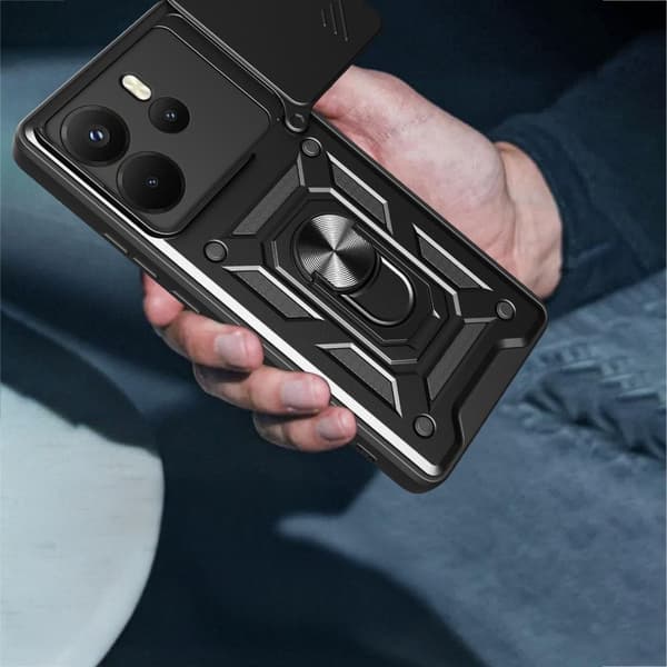 Tech-Protect Xiaomi Redmi Note 14 4G Skal CamShield Pro Svart