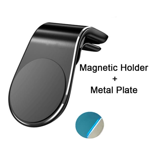 Magnetisk Mobilhållare För Ventil Silver