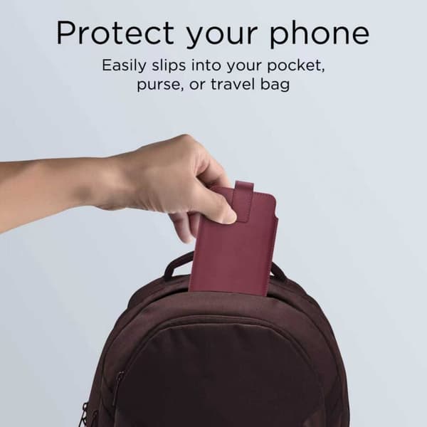 Tech-Protect Universal Mobilväska 6-6.9" Mulberry
