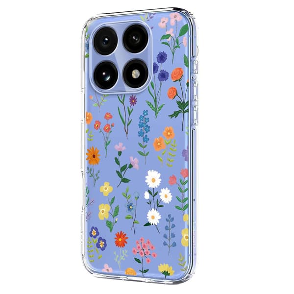 Xiaomi 15T Skal Med Tryck Blommor
