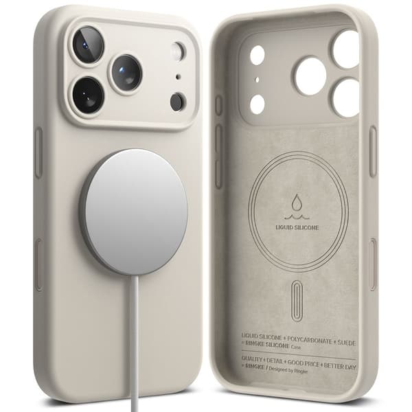 Ringke iPhone 17 Pro Max Skal MagSafe Silikon Stone