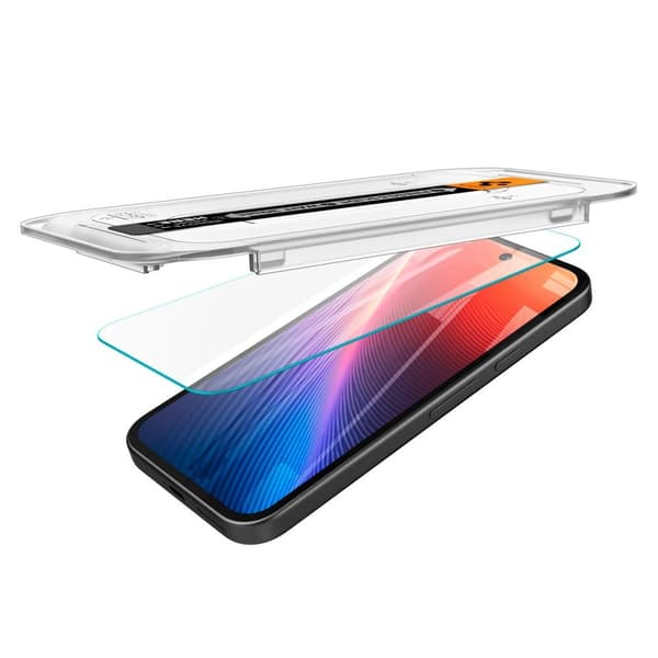 Spigen Google Pixel 9a 2-PACK Skärmskydd GLAS.tR "Ez Fit"
