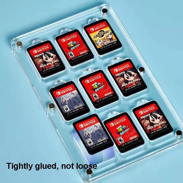 Magnetisk Förvaringsbox För 9 st Nintendo Switch Spel