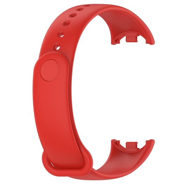 Xiaomi Smart Band 10/9/8 Armband Solid Silikon Röd