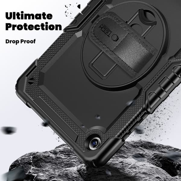 Tech-Protect Galaxy Tab A11 Plus / A9 Plus Skal 360 Solid Svart