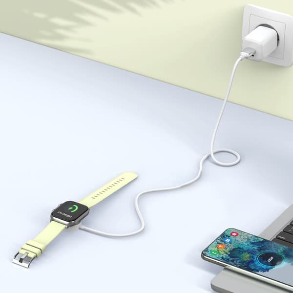 Tech-Protect 1m Apple Watch Laddare UltraBoost Vit