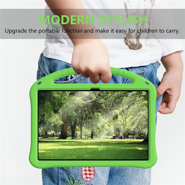 Galaxy Tab S10 FE Plus EVA Skal För Barn Grön