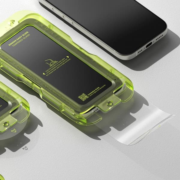 Ringke iPhone 17 2-PACK Easy Slide Skärmskydd Härdat Glas