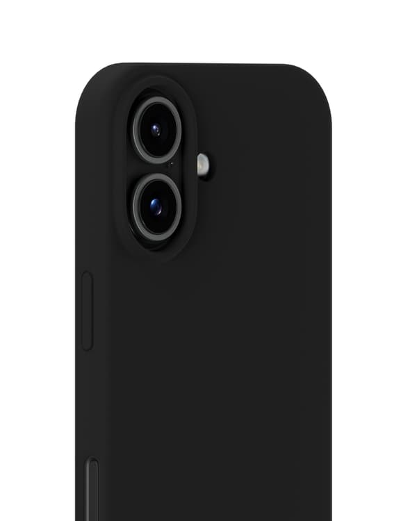 holdit iPhone 17 Mobilskal Silikon Svart