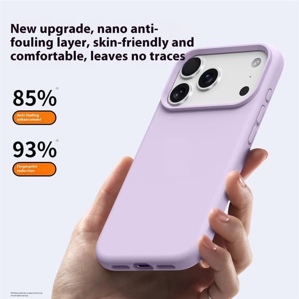 iPhone 17 Pro Max Skal MagSafe Liquid Silikon Grå