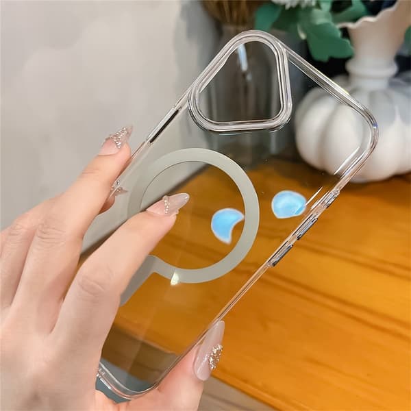 iPhone 17 Skal MagSafe Transparent / Blå